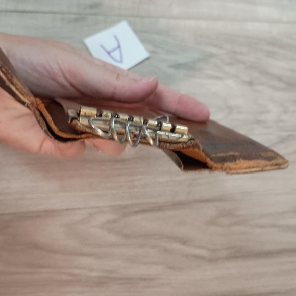 Authentic Louis Vuitton, Brown Mono Coin Purse-Key Case - Picture 7 of 9